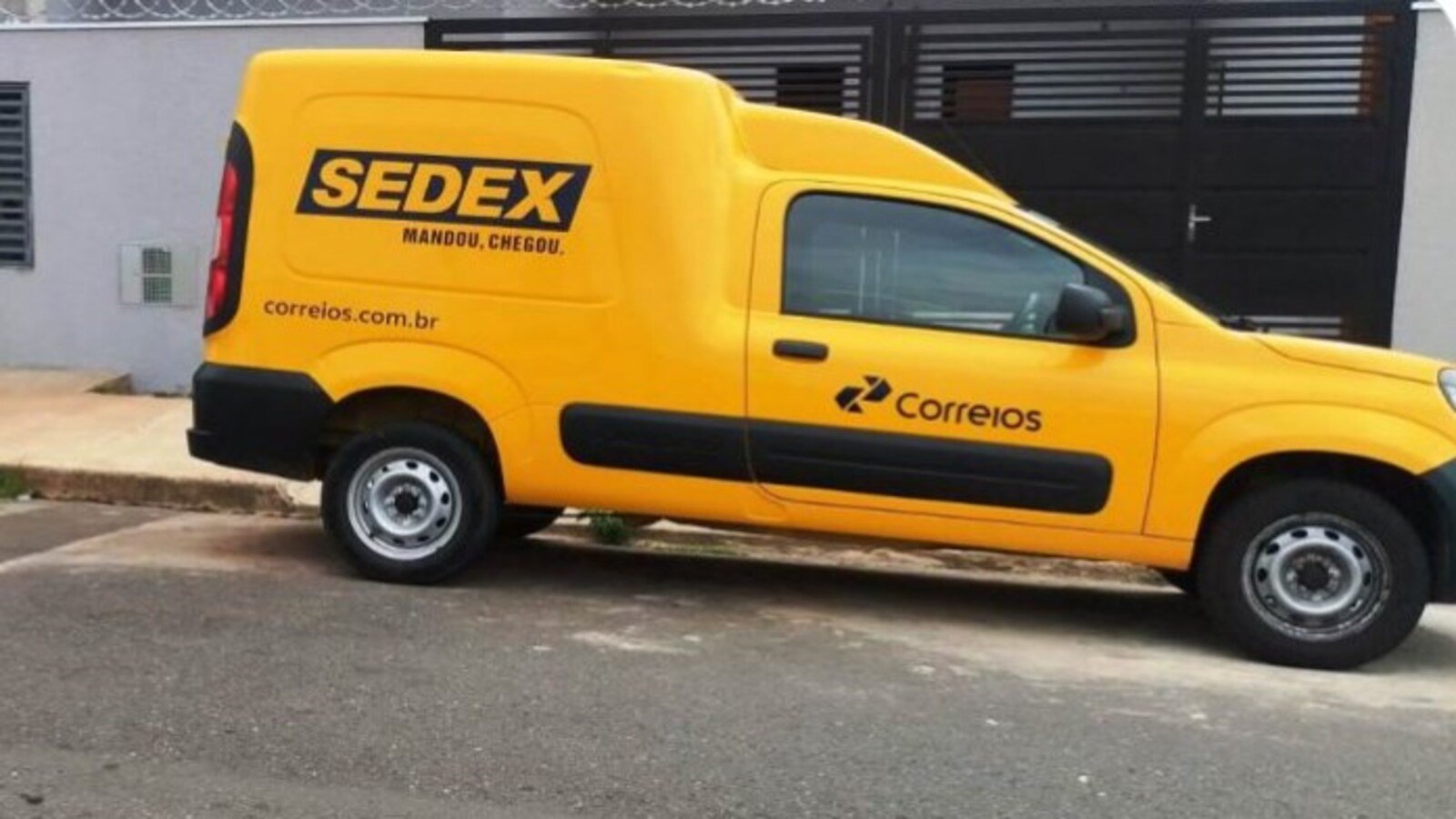 Carro correios sorocabanices